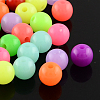 Fluorescent Acrylic Beads MACR-R517-14mm-M-1