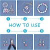 Handmade Polymer Clay Beads Strand CLAY-NB0001-34-4