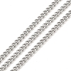 Tarnish Resistant 304 Stainless Steel Curb Chains CHS-R008-05-50m-1