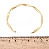304 Stainless Steel Cuff Bangles for Women BJEW-G776-02G-3