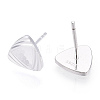 925 Sterling Silver Stud Earrings STER-T004-52S-1