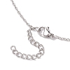 Non-Tarnish 201 Stainless Steel Pendants Necklace NJEW-JN04864-3