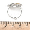 304 Stainless Steel Cuff Rings LS-RJEW-D338-03C-GP-3
