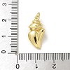 Brass Micro Pave Clear Cubic Zirconia Pendants KK-U046-02G-06-3