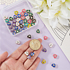 60Pcs Alloy Enamel Beads FIND-PA0001-34-3