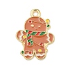 Christmas Theme Alloy Enamel Pendants ENAM-I060-01E-1