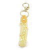 Flower PVC Rope Keychains KEYC-B015-01LG-05-1