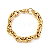 304 Stainless Steel Cable Chain Bracelets for Women BJEW-Q050-01C-G-1