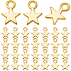 200Pcs Alloy Charms FIND-SC0023-74G-1
