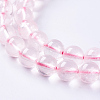 Natural Rose Quartz Beads Strands G-L470-32-8mm-1