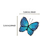 50Pcs Butterfly PVC Adhesive Waterproof Stickers Self-Adhesive Stickers PW-WG850F2-01-5