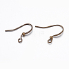 Brass Ear French Earring Hooks LS-KK-K225-11-AB-1