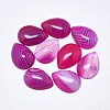Natural Banded Agate/Striped Agate Cabochons G-T122-23B-1