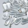 Synthetic Quartz Crystal Pendants X-G-T081-27-1