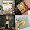 15 Sheets Gold Foil Paper Picture Stickers STIC-WH0025-007-7