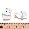 Alloy Enamel Pendants PALLOY-N170-035C-NR-3