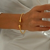 Elegant Stainless Steel Cuff Bangles QC8972-1-1