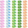 50Pcs 5 Colors Resin Ornaments Five Color Turtle Ornaments DIY Landscaping JX880A-1