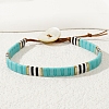 Bohemian Style Handmade Glass Braided Bead Bracelets for Women LD2060-2