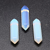 Faceted Opalite Double Terminated Points G-K001-35mm-01-1