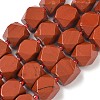 Natural Red Jasper Beads Strands GG-CBAF8A8-A08-01-2