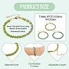 3Pcs 3 Colors 4MM Braided Nylon Cord Bracelets FIND-TA0009-49-4