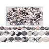 Yilisi 3 Strands 3 Style Natural Zebra Jasper Beads Strands G-YS0001-02-13