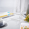 2-Tier Transparent Acrylic Keyboard Stands ODIS-WH0002-32P-5