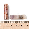 Natural Amethyst Lace Agate Pendants G-A244-06-3