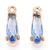 Faceted Glass Pendants X1-GLAA-T010-004D-1