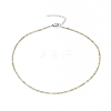 Cubic Zirconia Beaded Necklaces NJEW-JN02618-02-1