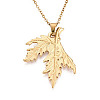 304 Stainless Steel Pendant Necklaces NJEW-T018-22G-4