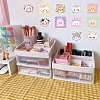 Animals 60Pcs Paper Stickers PW-WG57DEE-01-3