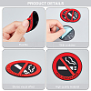 Waterproof PVC No Smoking Sign Stickers DIY-WH0325-92-5