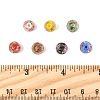 32Pcs 7 Colors Handmade Gold Sand Lampwork Beads LAMP-FS0001-30-5