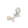 Brass European Dangle Charms LS-KK-Z097-01X-GP-2