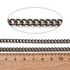 Titanium Curb Chains CHS-A021-01B-3