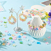 200Pcs 2 Styles Transparent Acrylic Bead Cap MACR-TA0002-92-9