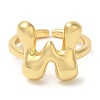 Brass Open Cuff Rings RJEW-U008-06W-G-2