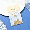 SHEGRACE Brass Round Beads XGRPCU698-291G-6