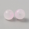 Two Tone Baking Paint Glass Beads GLAA-WH0031-62A-2