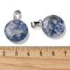 Natural Blue Spot Jasper Pendants G-B127-14P-09-3