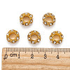 Alloy Rhinestone European Beads CPDL-H997-3-4