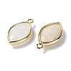 Natural White Moonstone Pendants G-B009-01G-S-2