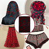 Polyester Mesh Lace Fabric DIY-WH0504-330D-7