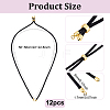 12Pcs Nylon Cords Necklace Making AJEW-UN0002-39-4