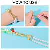 120Pcs 2 Colors Alloy Chandelier Component Links DIY-GO0003-53-4