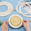 1 Set Wood Tassel Fringe Trimming Tool AJEW-HY0001-75B-3