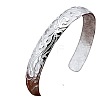 Flower Pattern Alloy Cuff Bangles for Women FS-WG00B5E-01-5