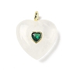 Natural Quartz Crystal Pendants G-C274-04I-1